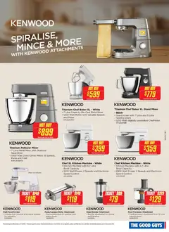 Preview of catalogue The Good Guys Kenwood from shop The Good Guys valid 22/10/2026