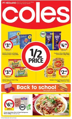 Preview of catalogue Coles catalogue PT Hedland from shop Coles valid 15/07/2026