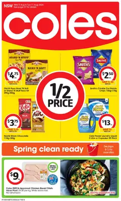 Preview of catalogue Coles catalogue from shop Coles valid 04/08/2026