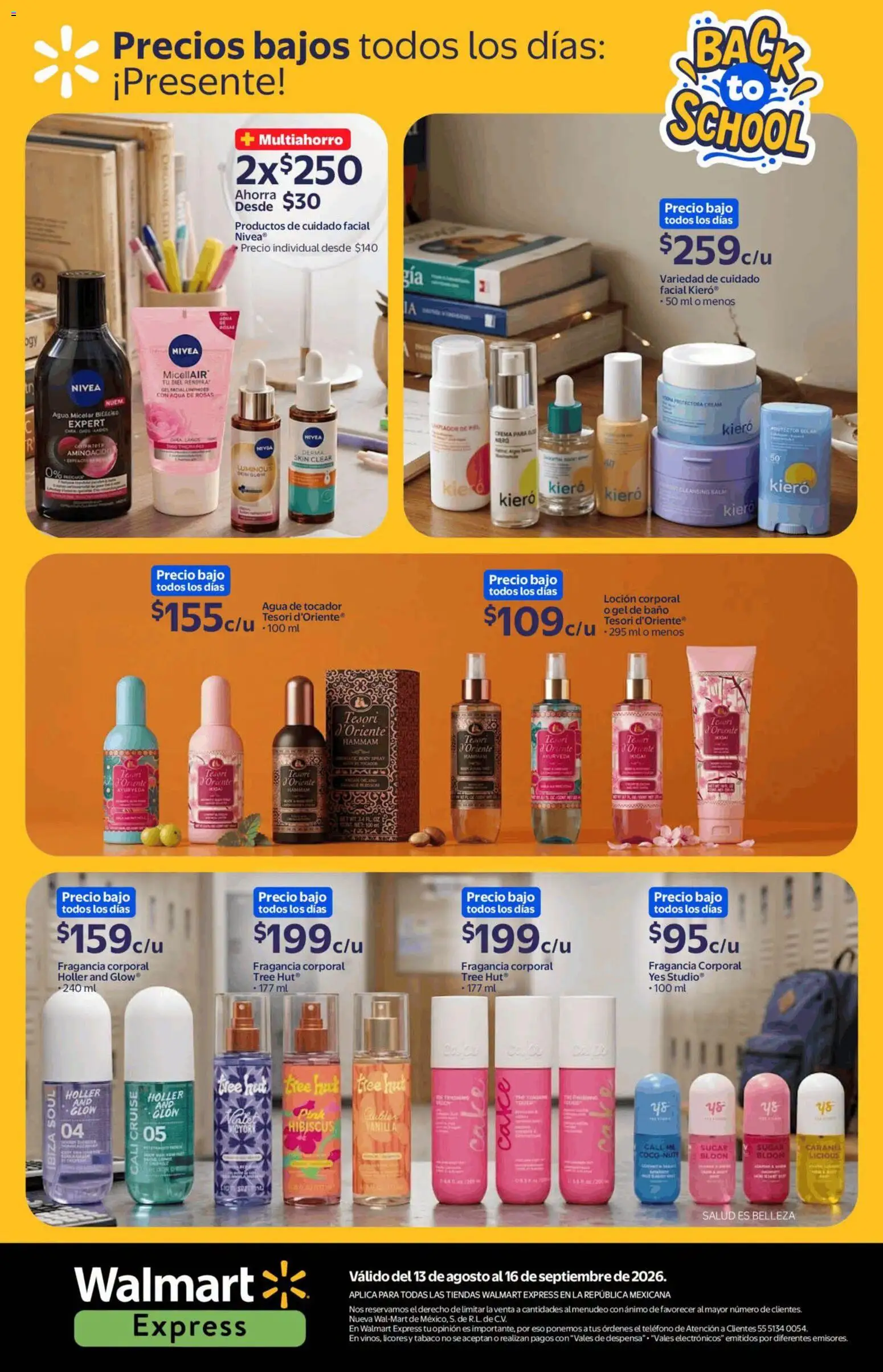 Vista previa las ofertas de la tienda Walmart Express - Walmart Express folleto Back to School desde el 13/08/2026 