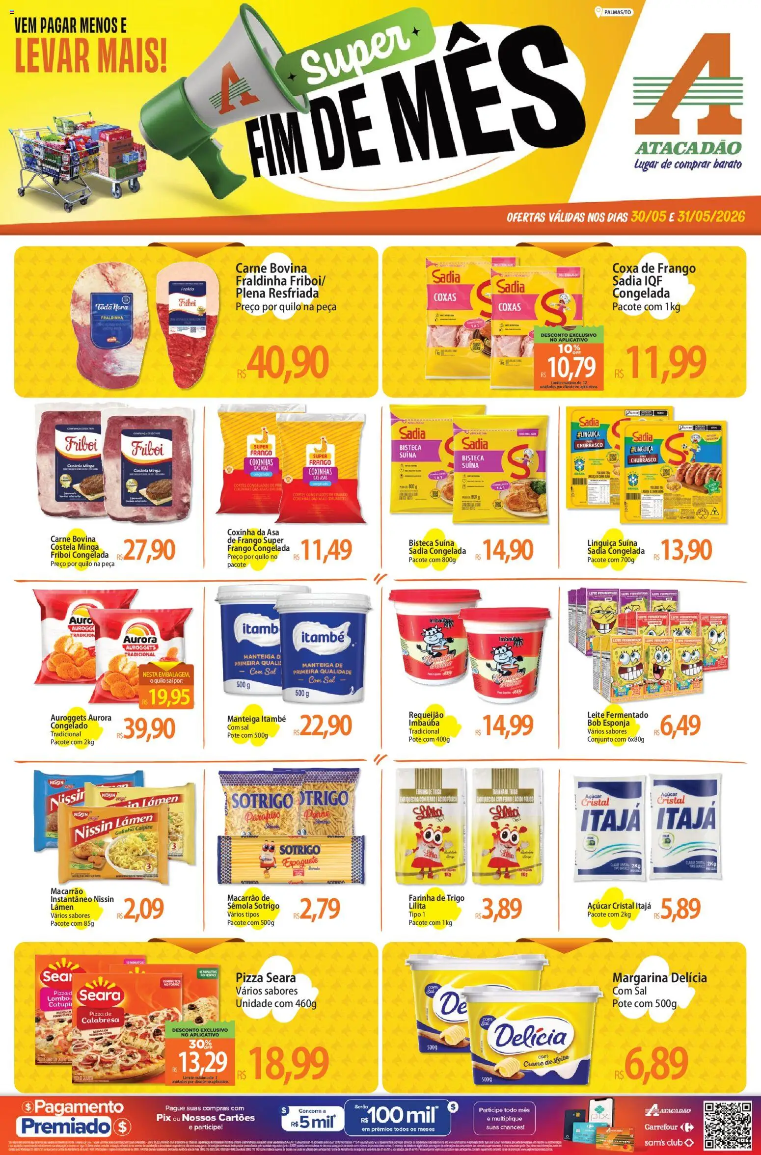 Pré-Visualização do folheto "Atacadão ofertas - TO" da loja Atacadão válido a partir de 30/05/2026