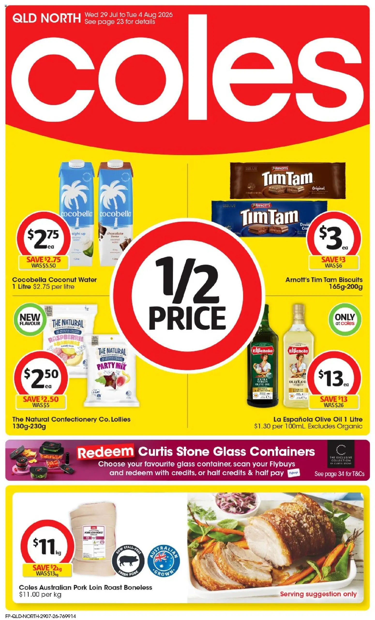 Preview of catalogue Coles catalogue QLD North from shop Coles valid 29/07/2026