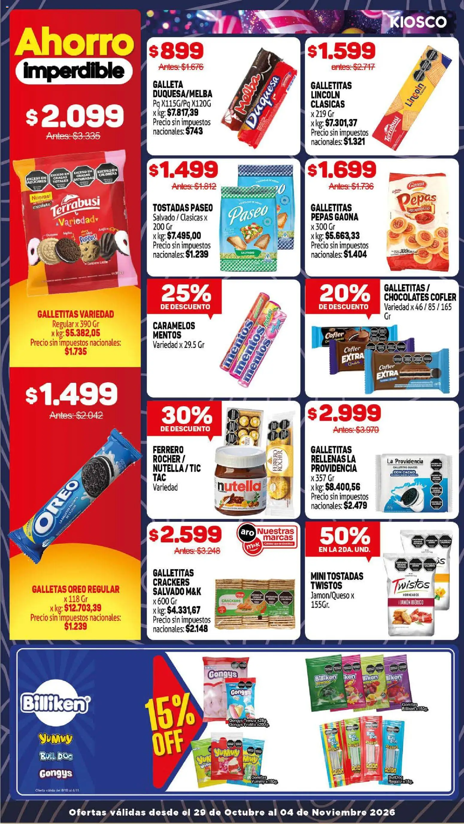 Vista previa del folleto de la tienda Makro válido desde el 29/10/2026 