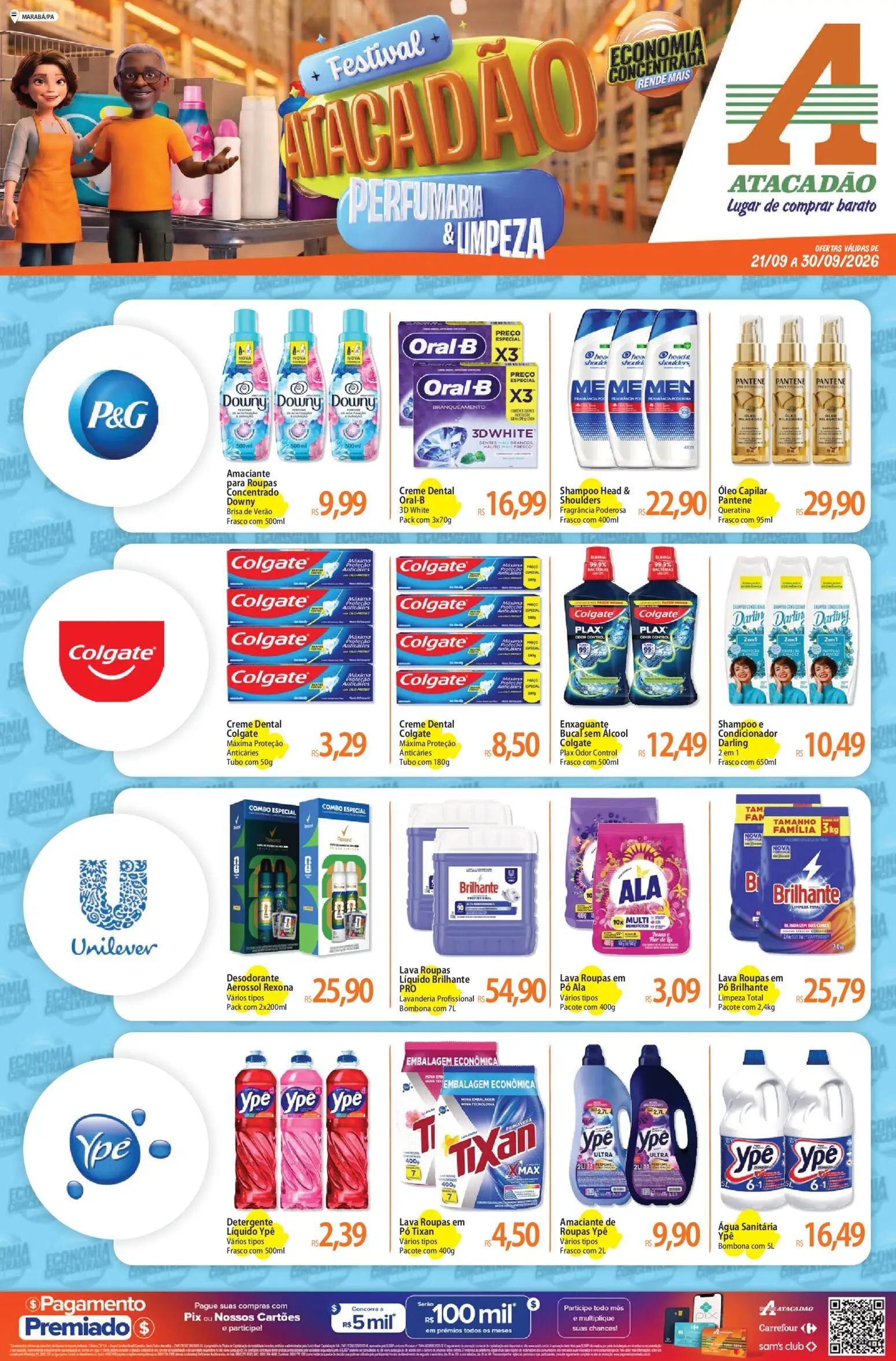 Pré-Visualização do folheto "Atacadão ofertas - PA" da loja Atacadão válido a partir de 21/09/2026