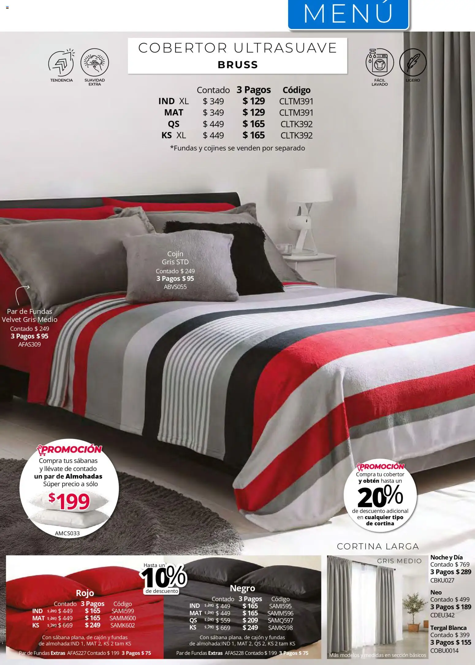 Vista previa las ofertas de la tienda Colchas Concord - Colchas Concord catálogo desde el 01/05/2026 - Sabanas, Cobertor