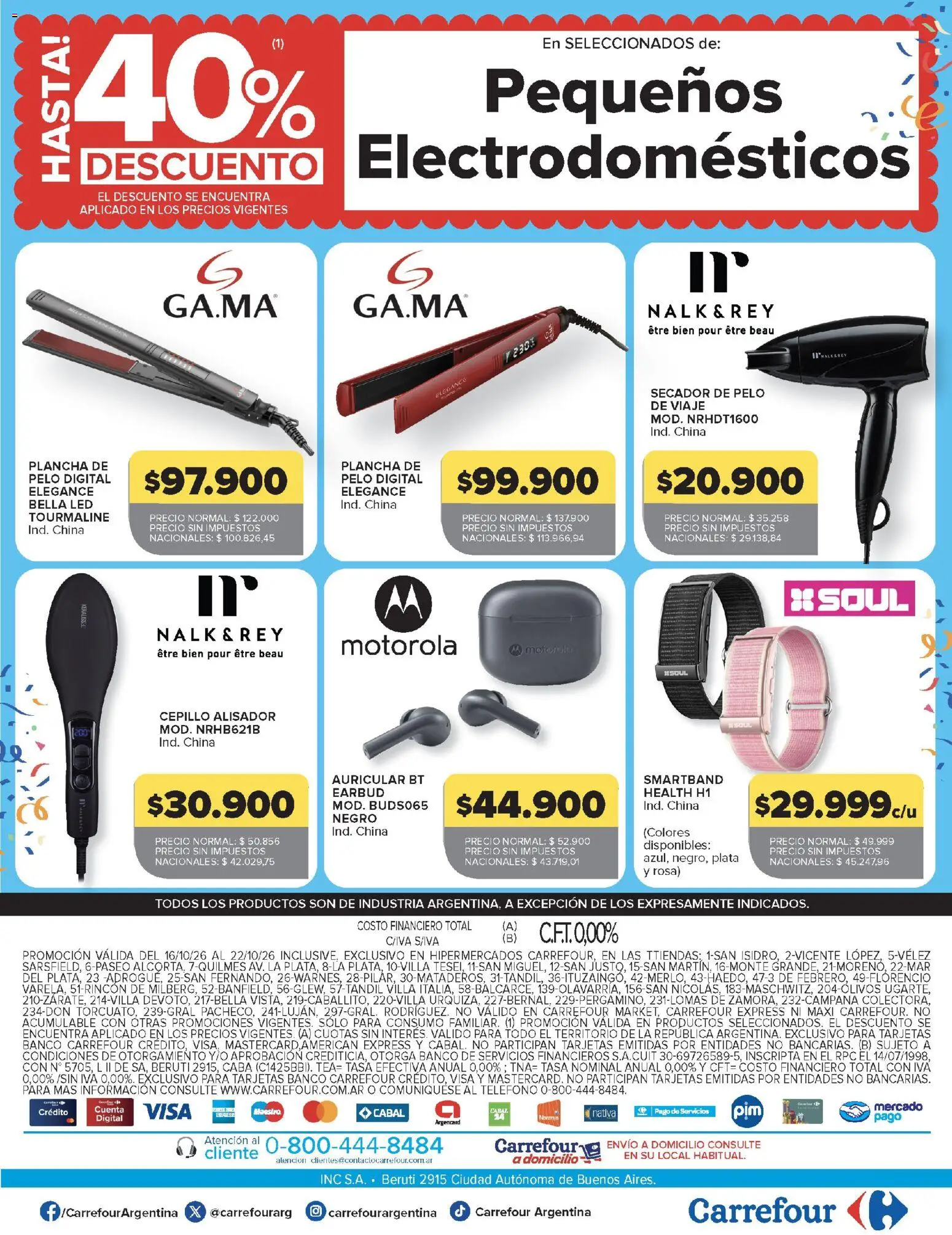 Vista previa del folleto de la tienda Carrefour válido desde el 16/10/2026 