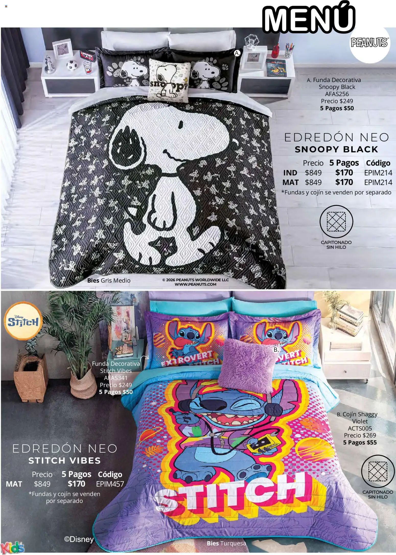 Vista previa las ofertas de la tienda Colchas Concord - Colchas Concord catálogo Colección Infantil desde el 01/08/2026 