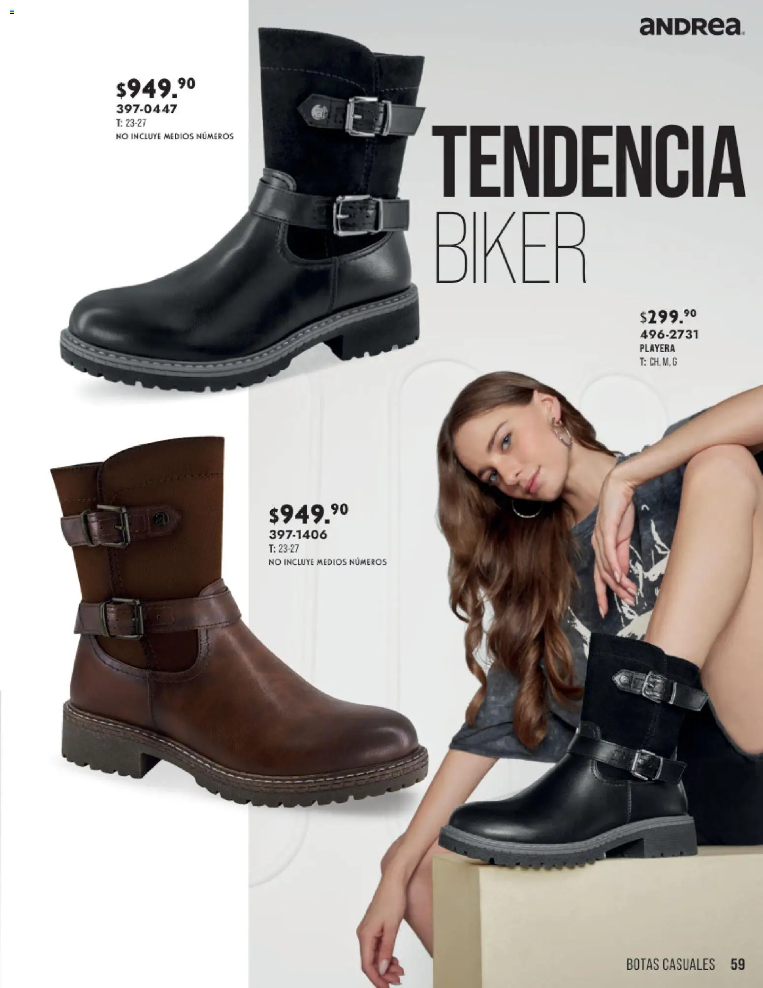 Vista previa las ofertas de la tienda Andrea - Andrea catálogo Otoño Invierno desde el 23/08/2026 