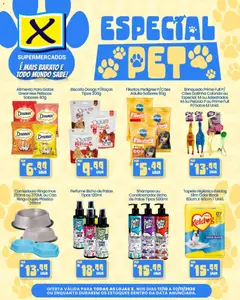 Pré-Visualização do folheto "X Supermercados ofertas Pet" da loja X Supermercados válido a partir de 17/10/2026