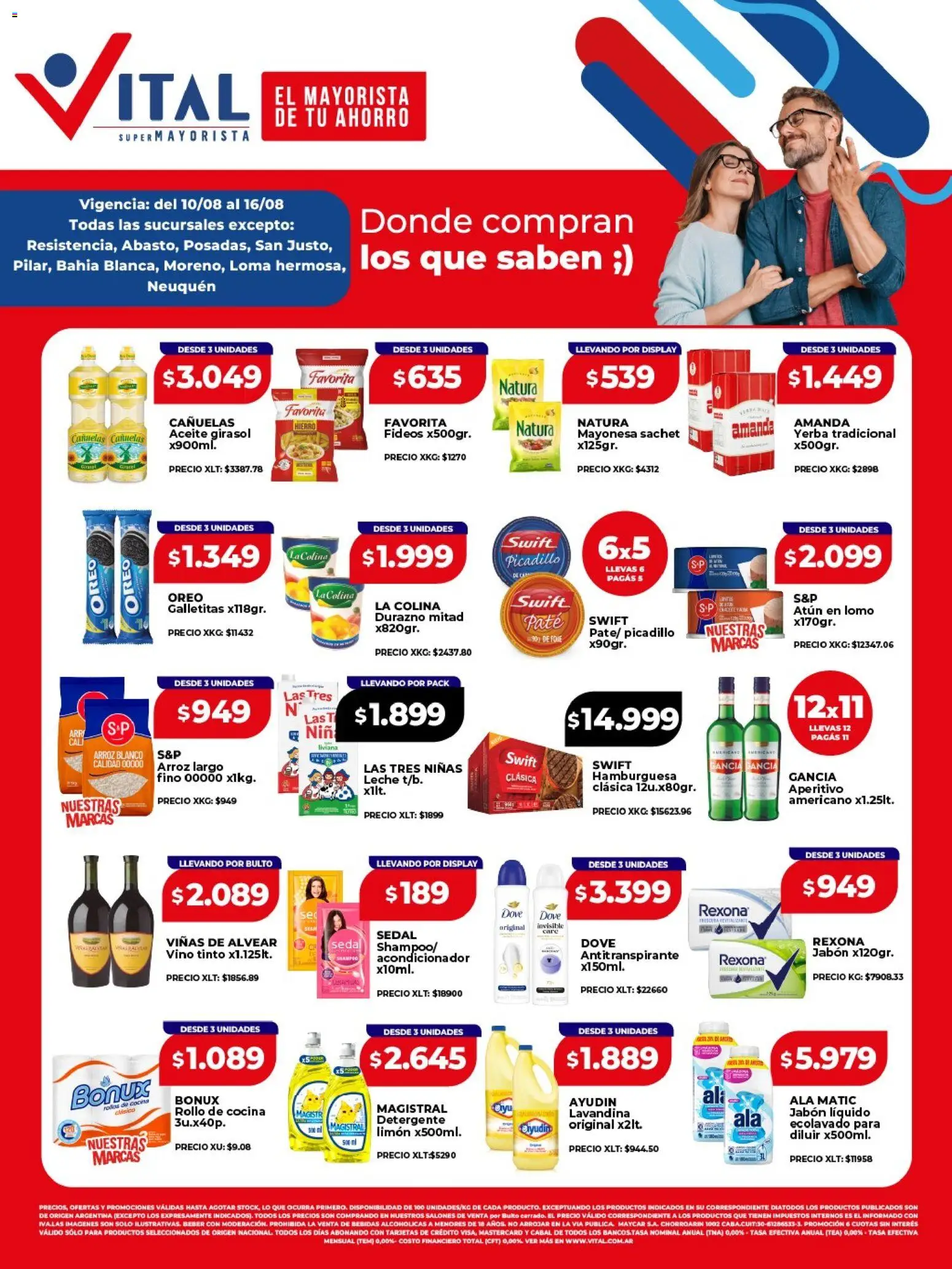 Vista previa del folleto de la tienda Vital válido desde el 10/08/2026 