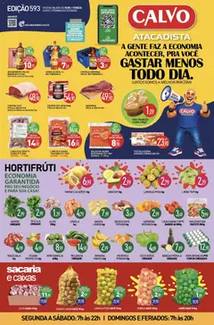 Pré-Visualização do folheto "Calvo Atacadista - Ofertas da semana" da loja Calvo Atacadista válido a partir de 15/05/2026