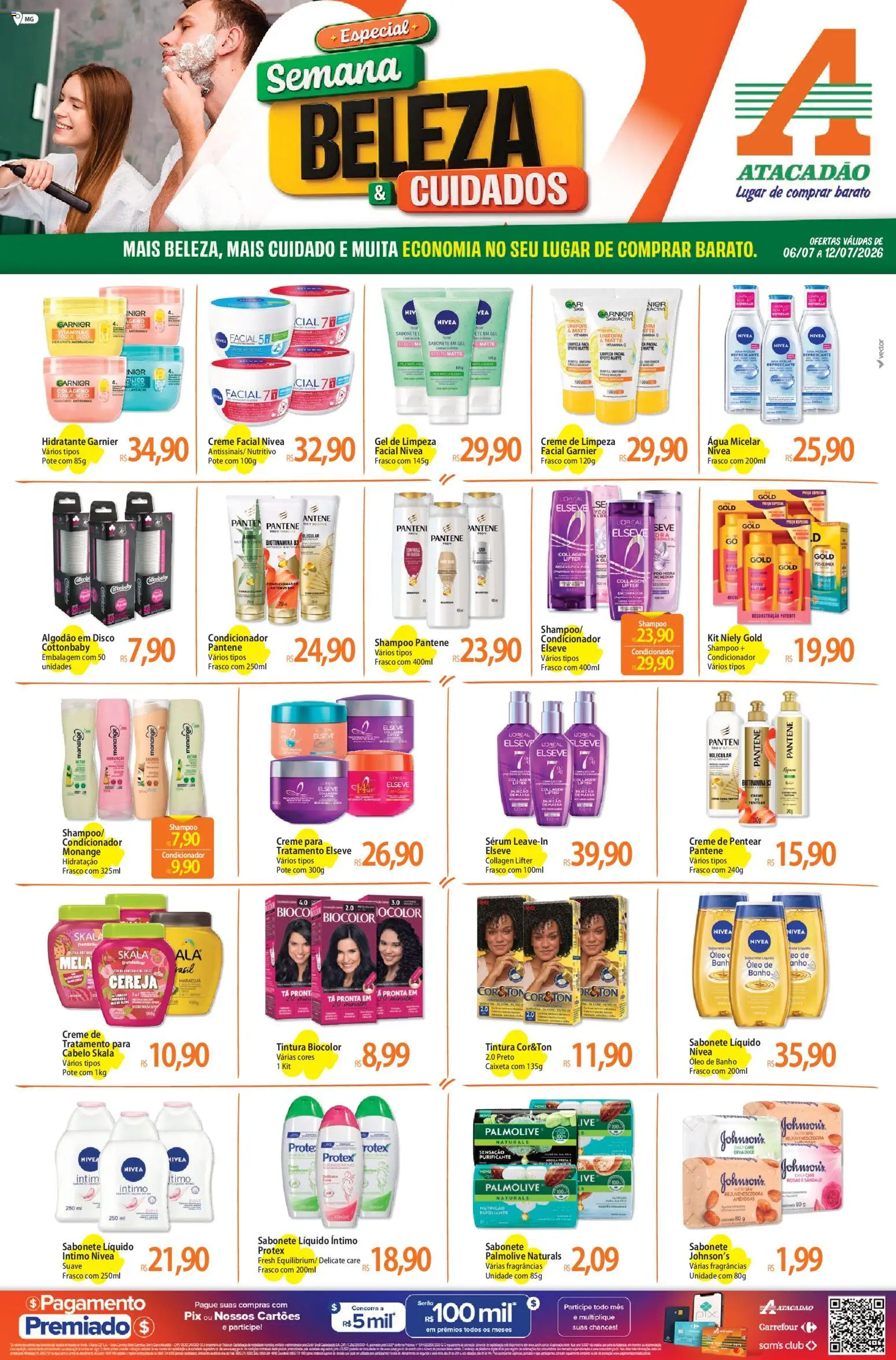 Pré-Visualização do folheto "Atacadão ofertas - MG" da loja Atacadão válido a partir de 06/07/2026