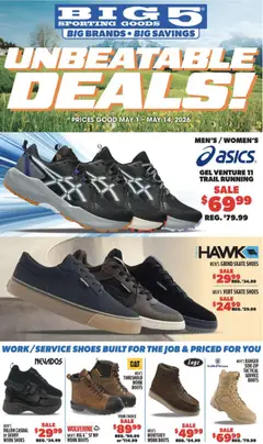 Ad Preview of Big 5 Sporting Goods Big 5 Sporting Goods Weekly Ad from 05/01/2026