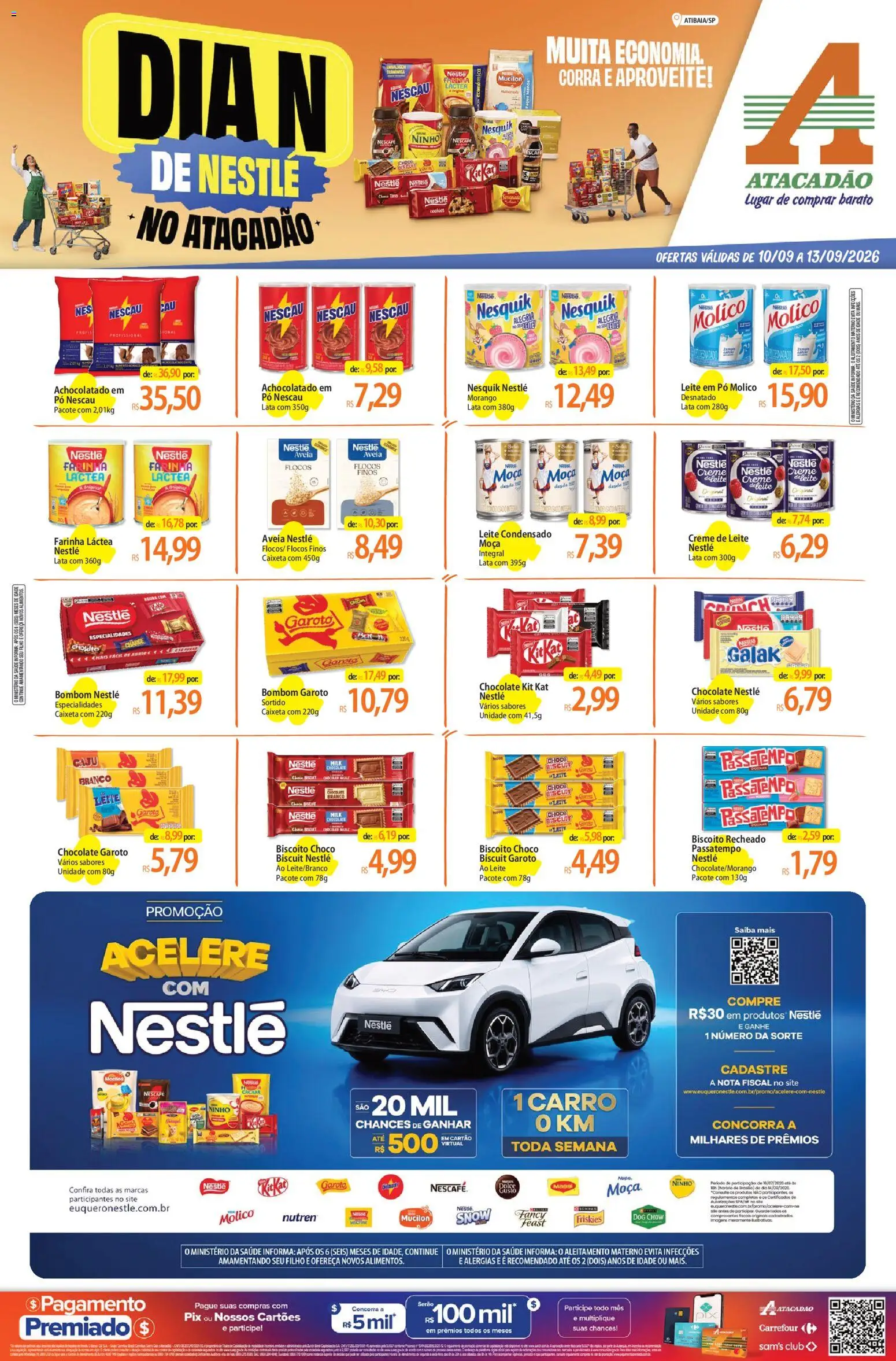 Pré-Visualização do folheto "Atacadão ofertas - SP" da loja Atacadão válido a partir de 10/09/2026