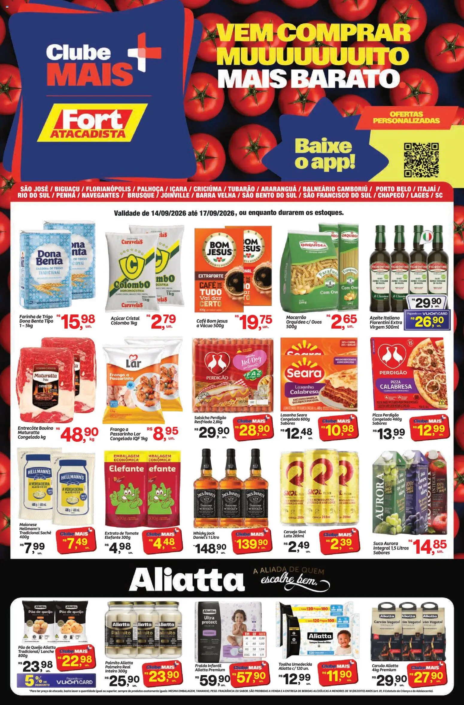 Pré-Visualização do folheto "Fort Atacadista - Ofertas da semana" da loja Fort Atacadista válido a partir de 14/09/2026