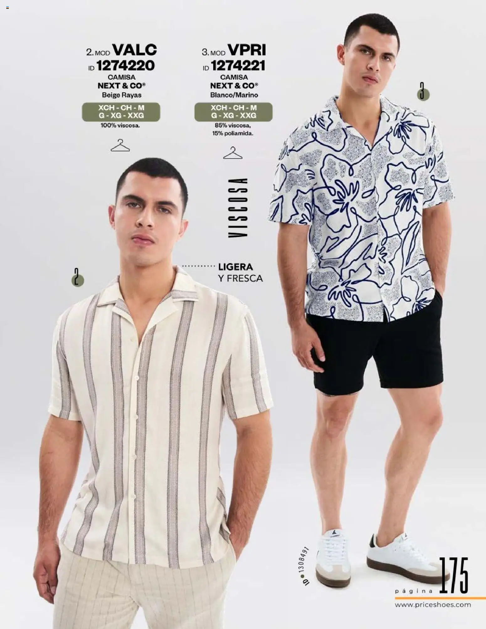 Vista previa las ofertas de la tienda Price Shoes - Catálogo Playa desde el 13/02/2026 - Camisa