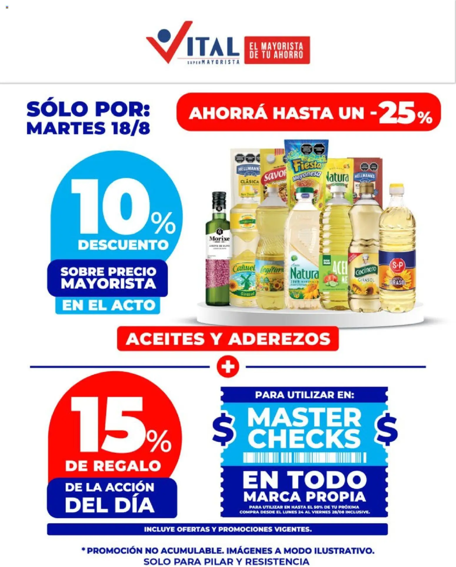 Vista previa del folleto de la tienda Vital válido desde el 17/08/2026 - Sobre, Mayonesa