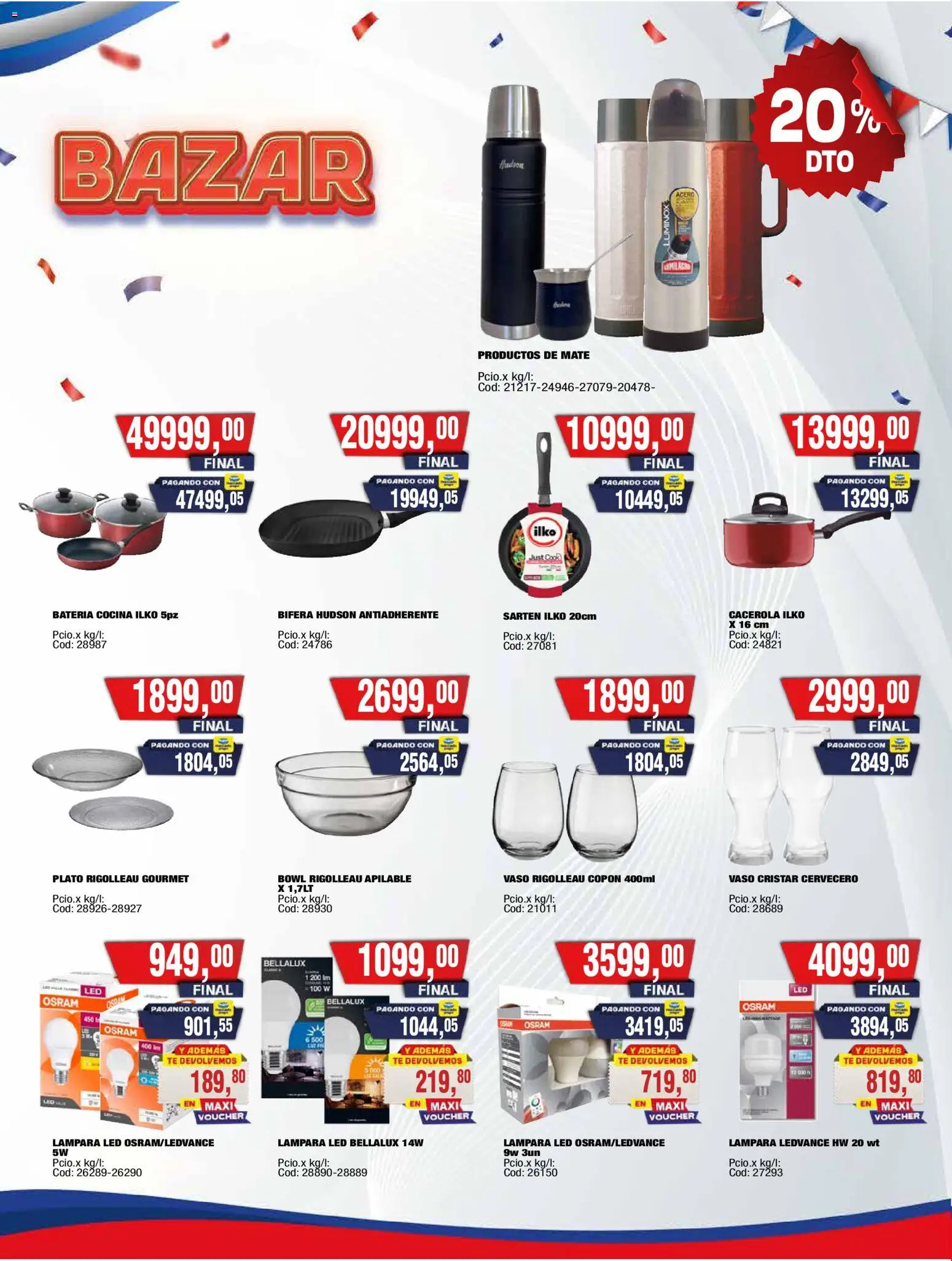 Vista previa del folleto de la tienda Maxiconsumo válido desde el 03/08/2026 