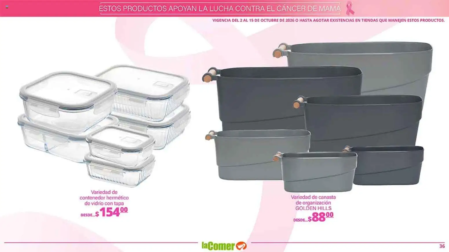 Vista previa las ofertas de la tienda La Comer - La Comer folleto es la tienda rosa desde el 02/10/2026 