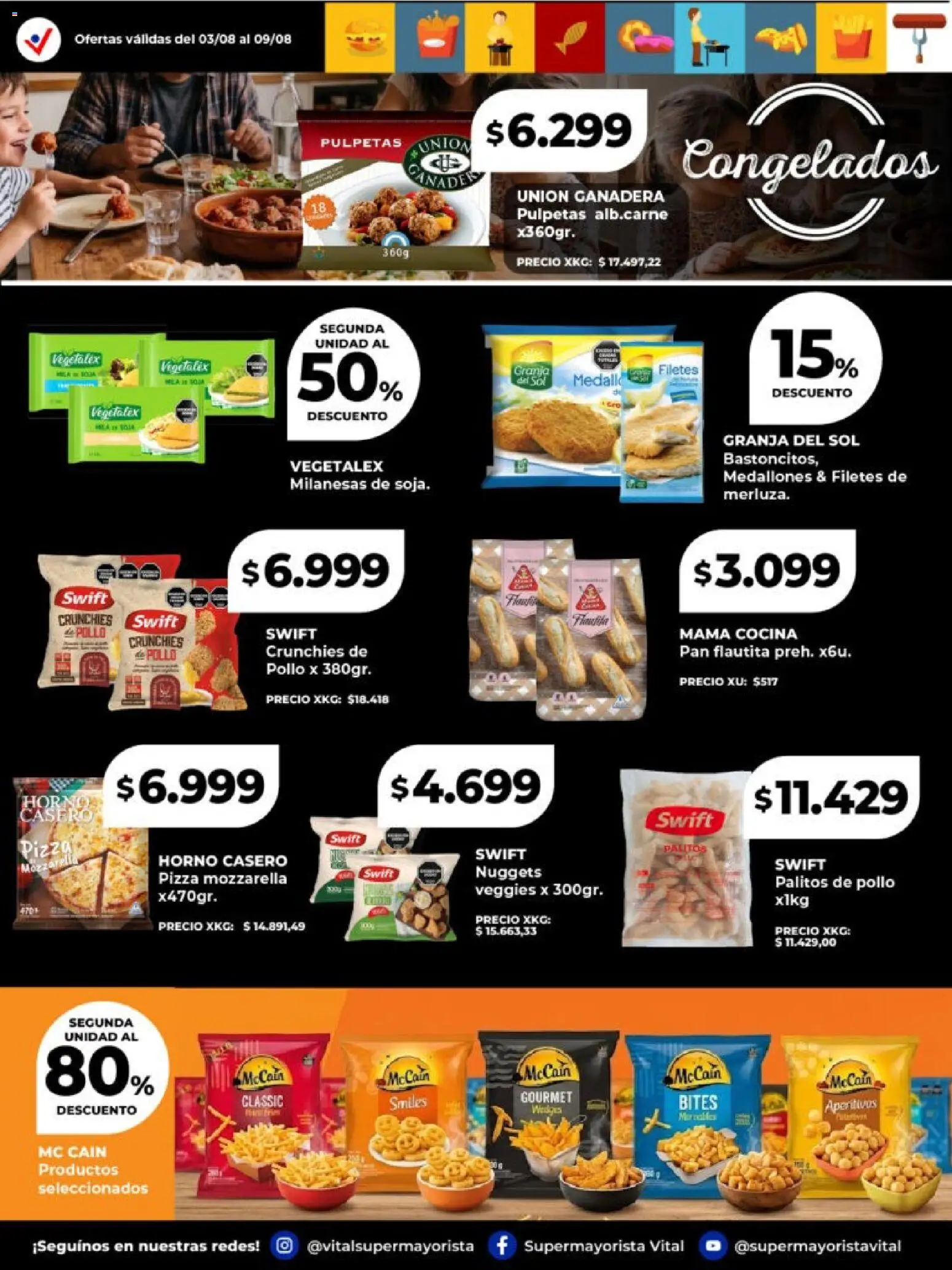 Vista previa del folleto de la tienda Vital válido desde el 03/08/2026 
