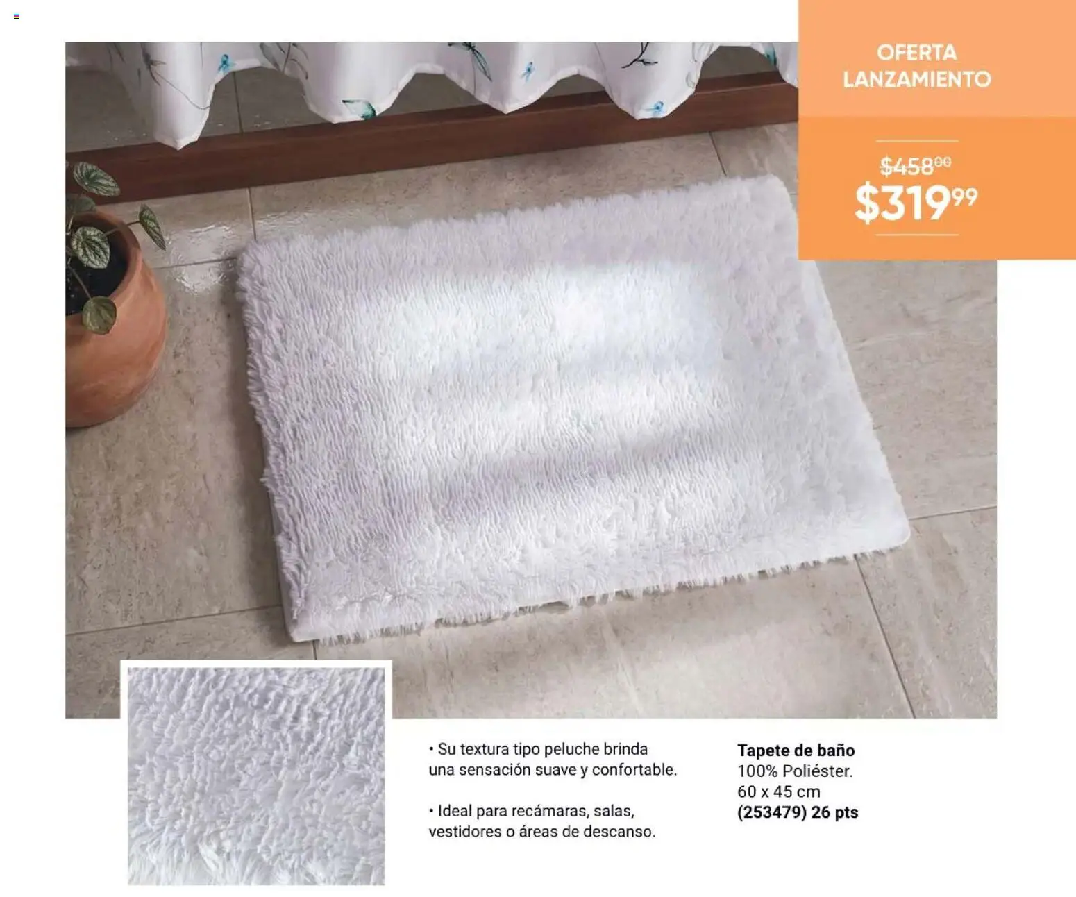 Vista previa las ofertas de la tienda AVON - AVON Casa & Estilo 12 2026 desde el 31/07/2026 - Baño, Tapete