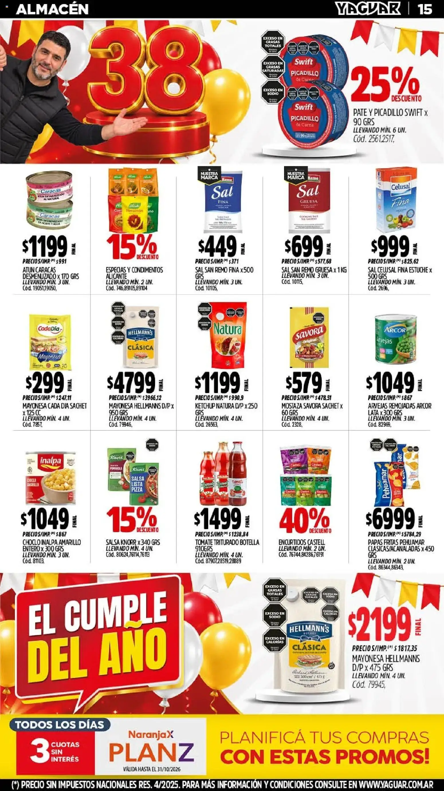 Vista previa del folleto de la tienda Yaguar válido desde el 05/10/2026 