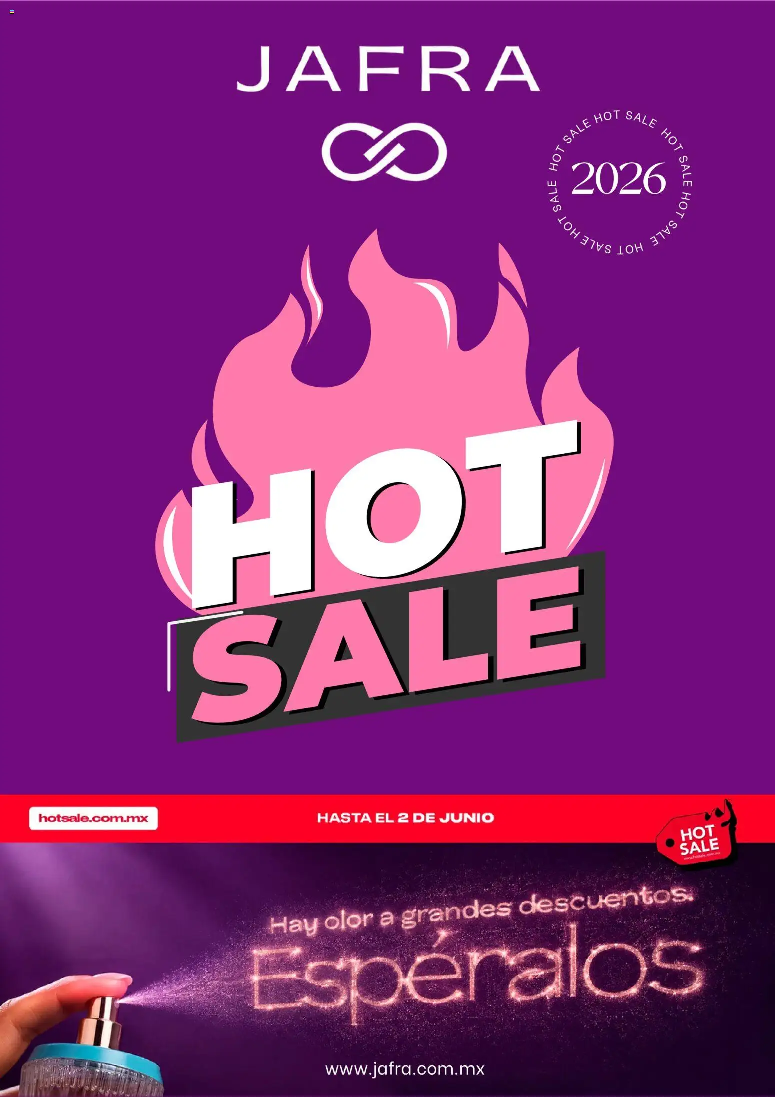 Vista previa las ofertas de la tienda JAFRA - JAFRA Hot Sale aviso desde el 19/05/2026 
