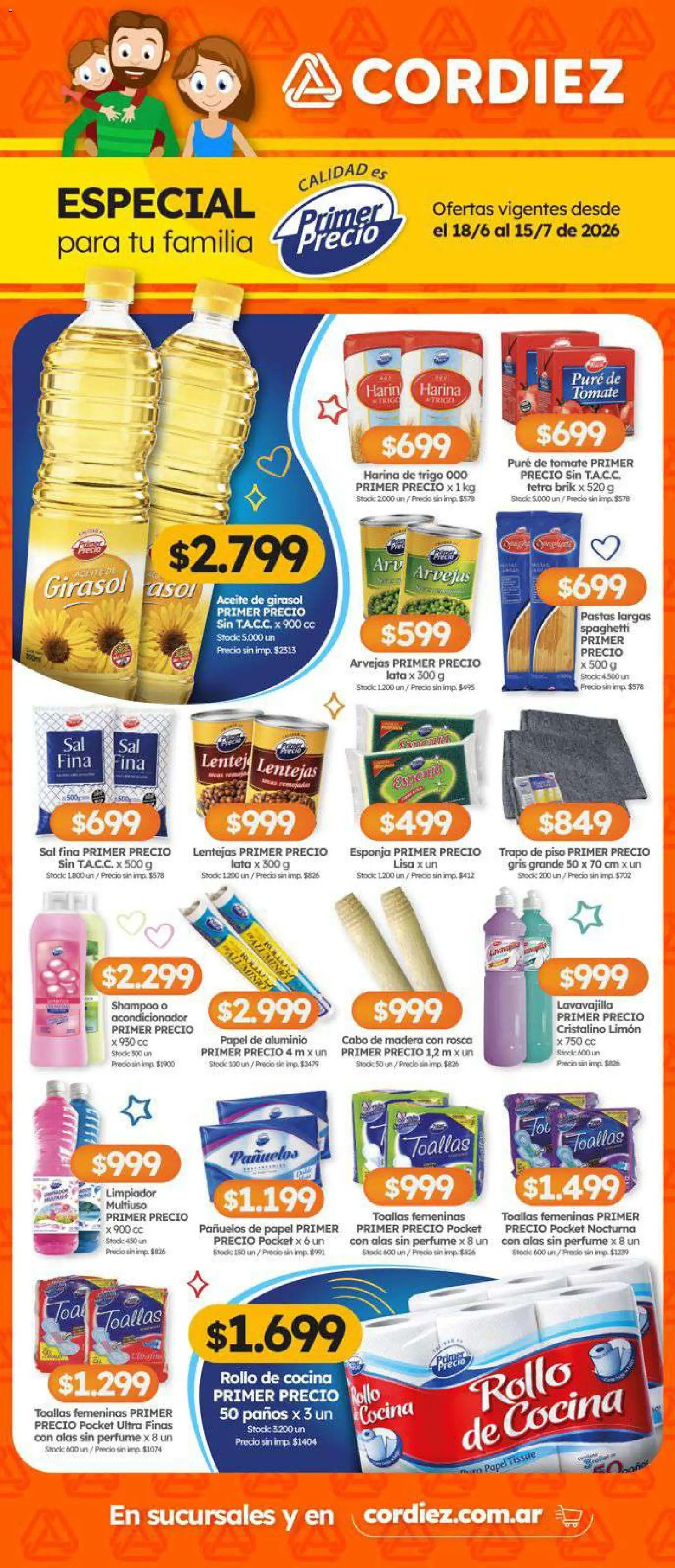 Vista previa del folleto de la tienda Cordiez válido desde el 18/06/2026 