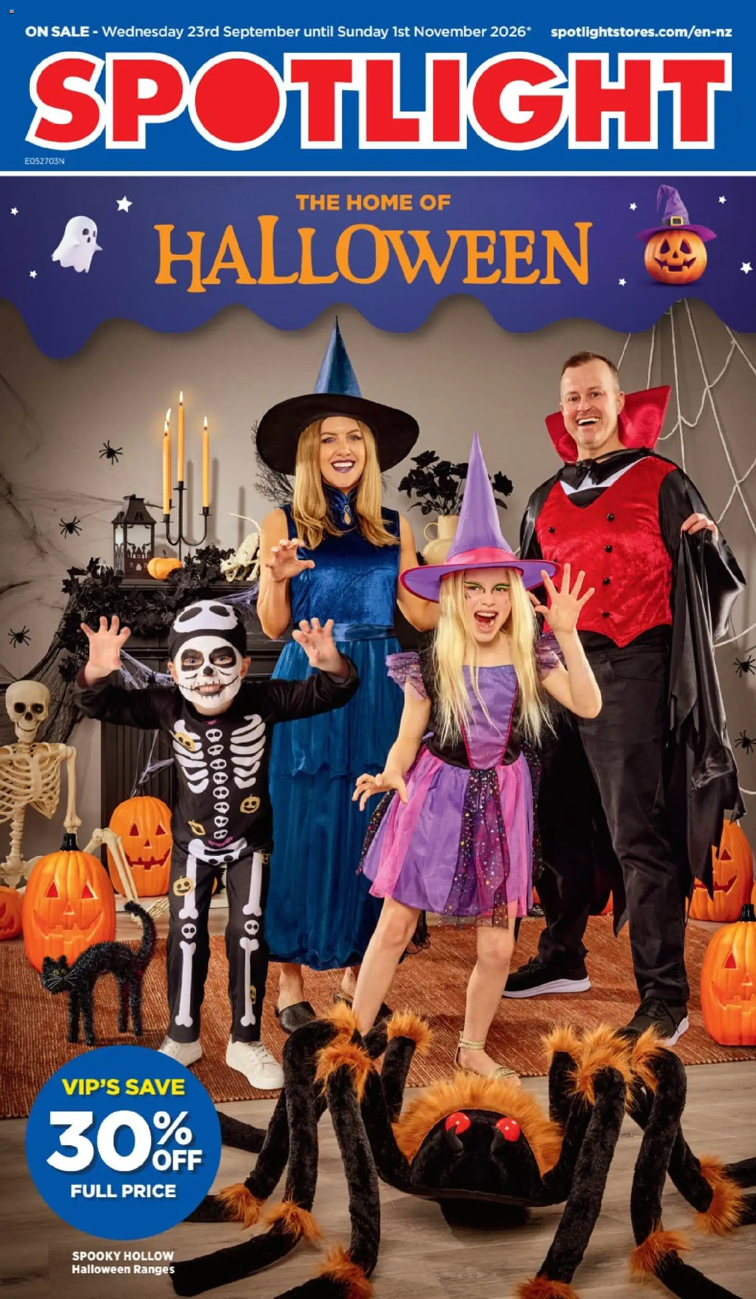 Preview of catalogue Spotlight The Home Of Halloween from shop Spotlight valid 23 Sept 2026