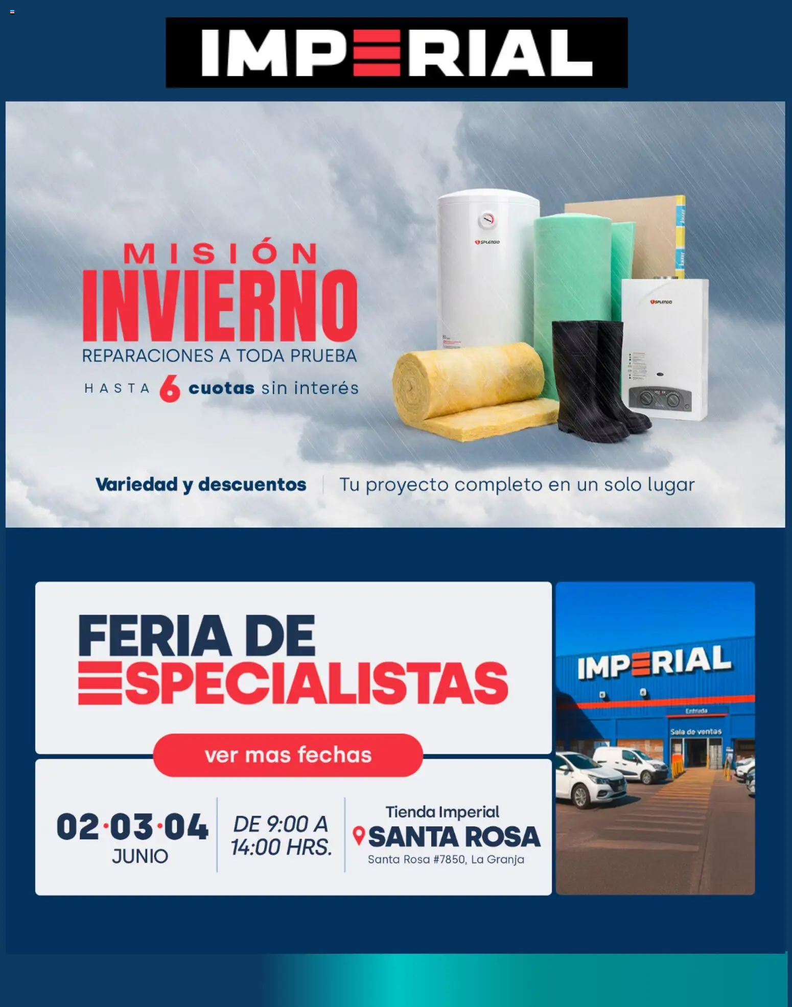 Folleto de la tienda Imperial válido desde el 03.06.2026 