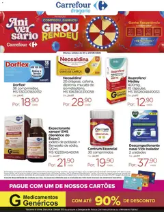 Pré-Visualização do folheto "Carrefour ofertas Drogaria" da loja Carrefour válido a partir de 03/09/2026
