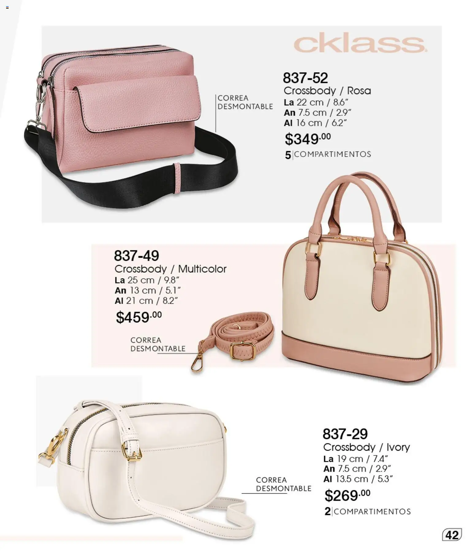 Vista previa las ofertas de la tienda Cklass - Cklass catálogo Verano Handbags desde el 05/03/2026 