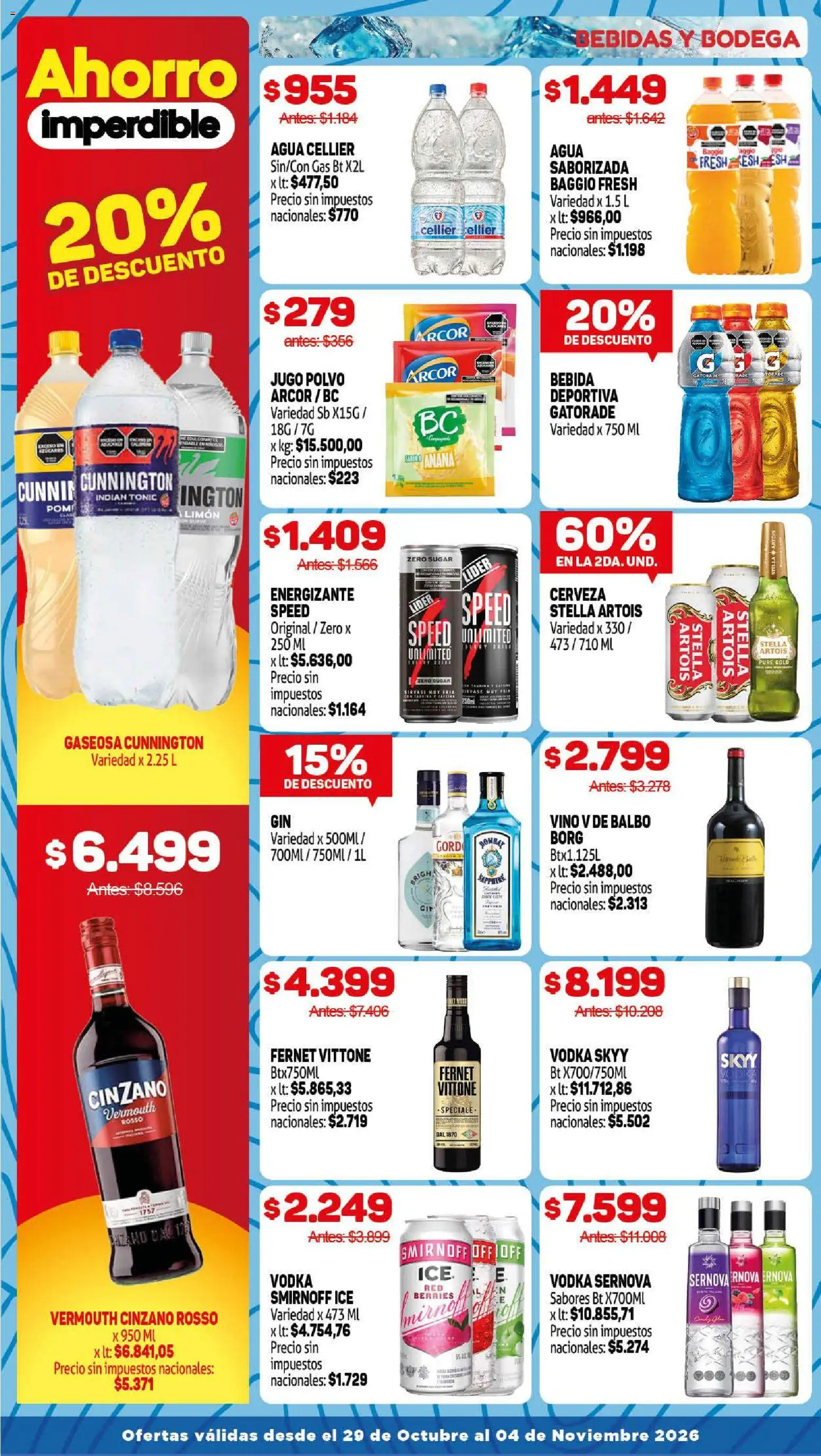 Vista previa del folleto de la tienda Makro válido desde el 29/10/2026 