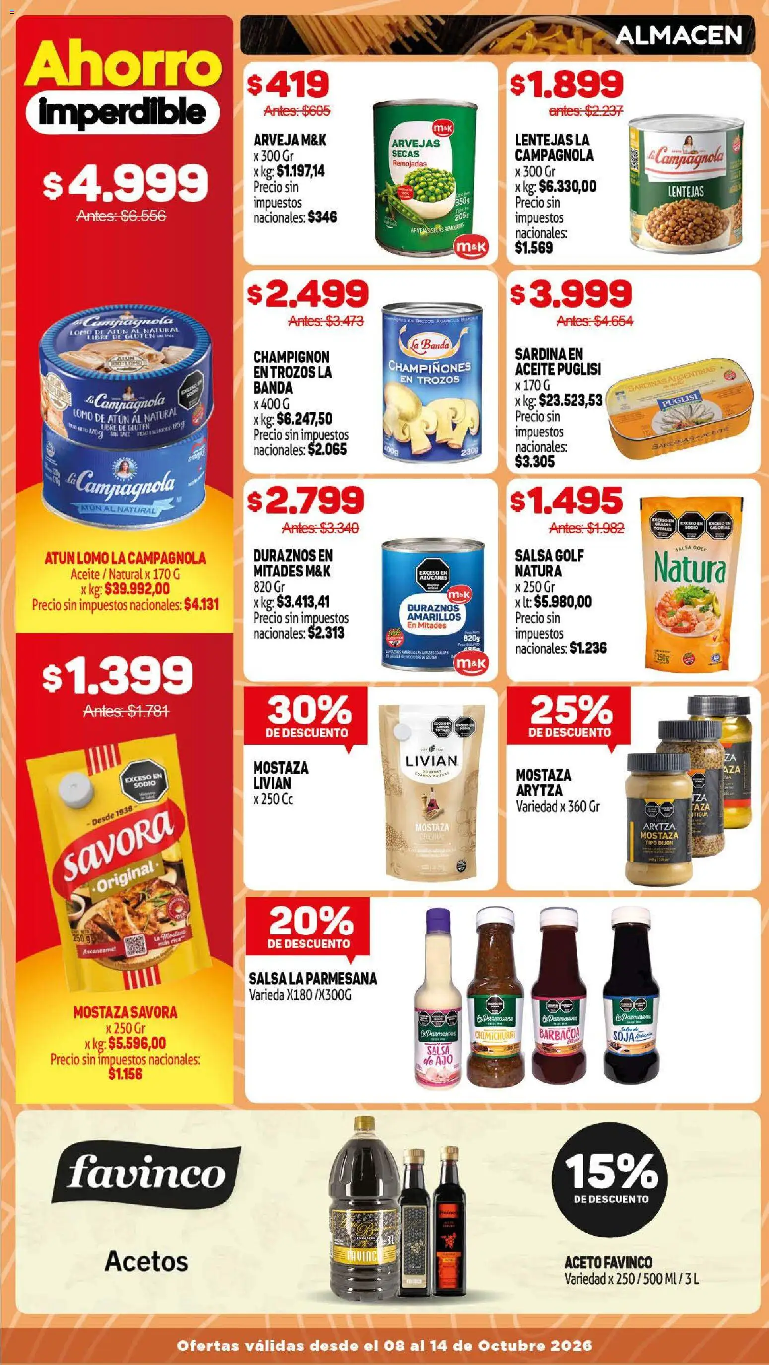 Vista previa del folleto de la tienda Makro válido desde el 08/10/2026 