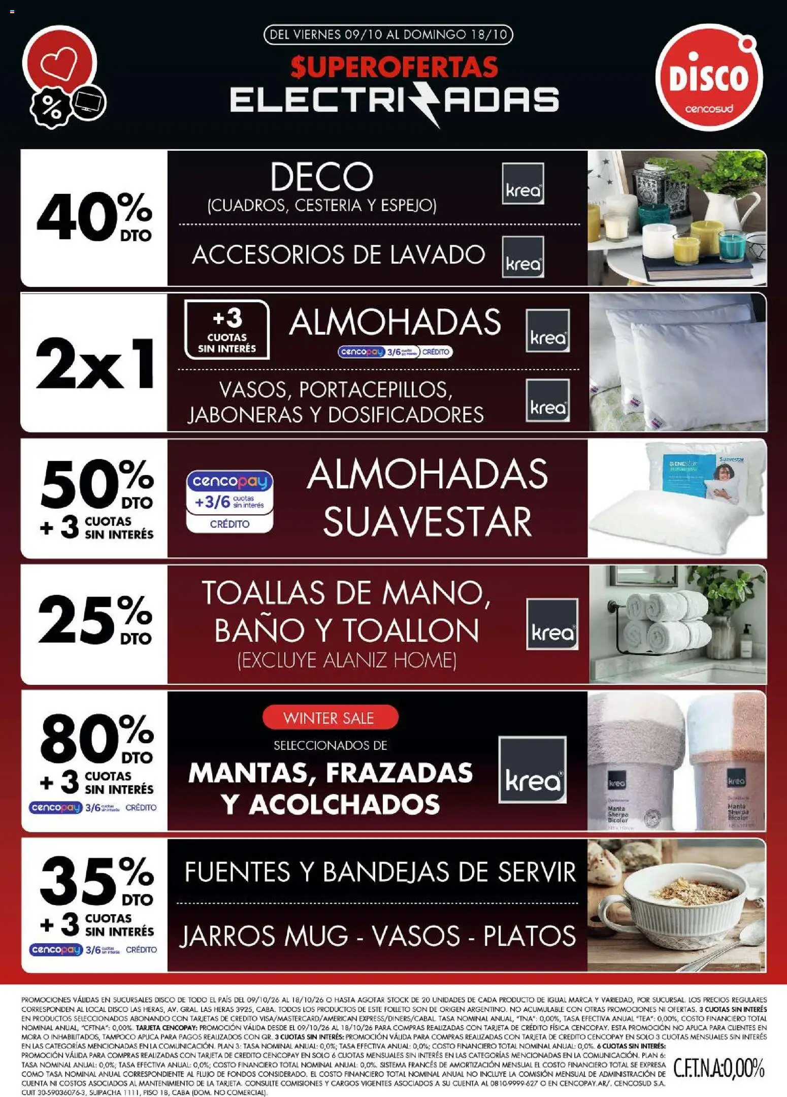Vista previa del folleto de la tienda Disco válido desde el 09/10/2026 