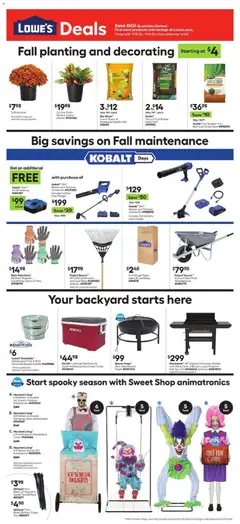 Ad Preview of Lowe's Lowe's Weekly Ad from 09/10/2026