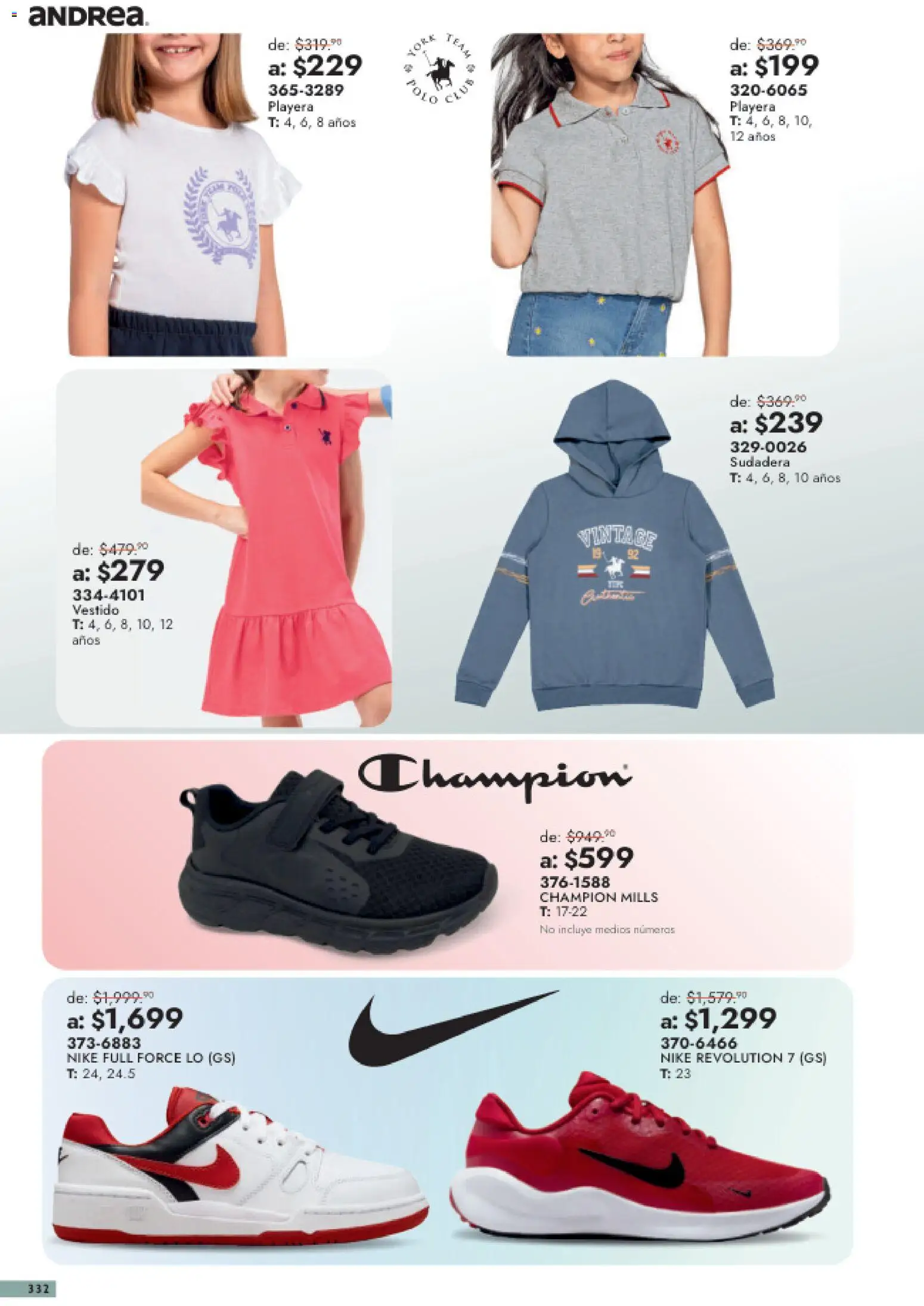 Vista previa las ofertas de la tienda Andrea - Andrea catálogo Outlet desde el 26/07/2026 