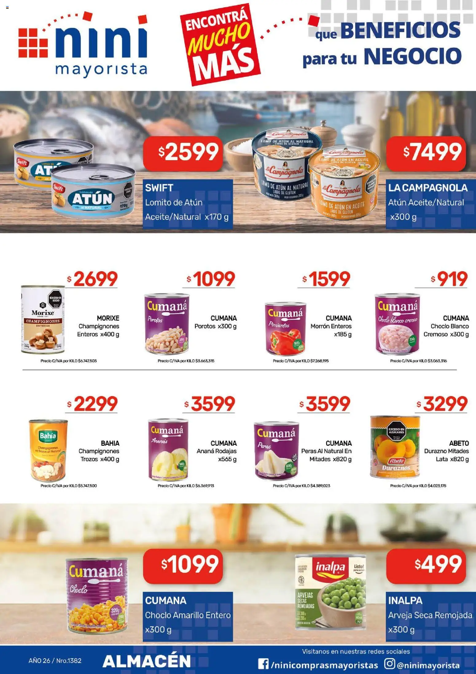 Vista previa del folleto de la tienda NINI Mayorista válido desde el 19/10/2026 