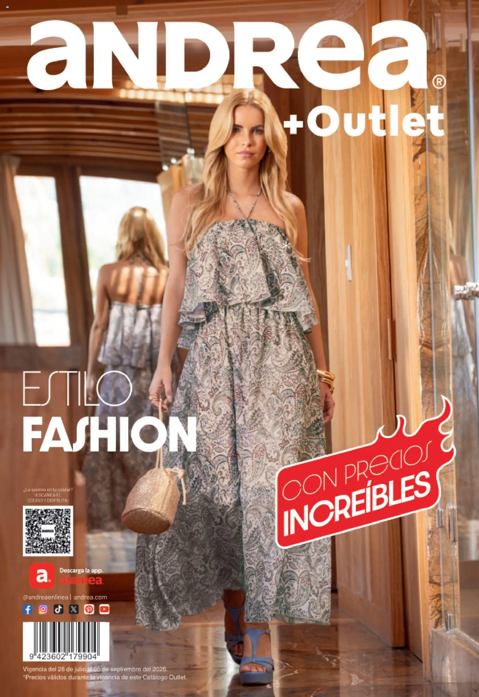 Vista previa las ofertas de la tienda Andrea - Andrea catálogo Outlet desde el 26/07/2026 