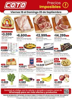 Vista previa del folleto de la tienda Coto válido desde el 18/09/2026 