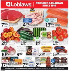 Un aperçu du dépliant Loblaws flyer - ON du magasin Loblaws est valide à partir 2 juill. 2026