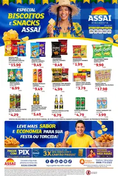 Pré-Visualização do folheto "Assaí Atacadista ofertas - DF" da loja Assaí Atacadista válido a partir de 29/06/2026