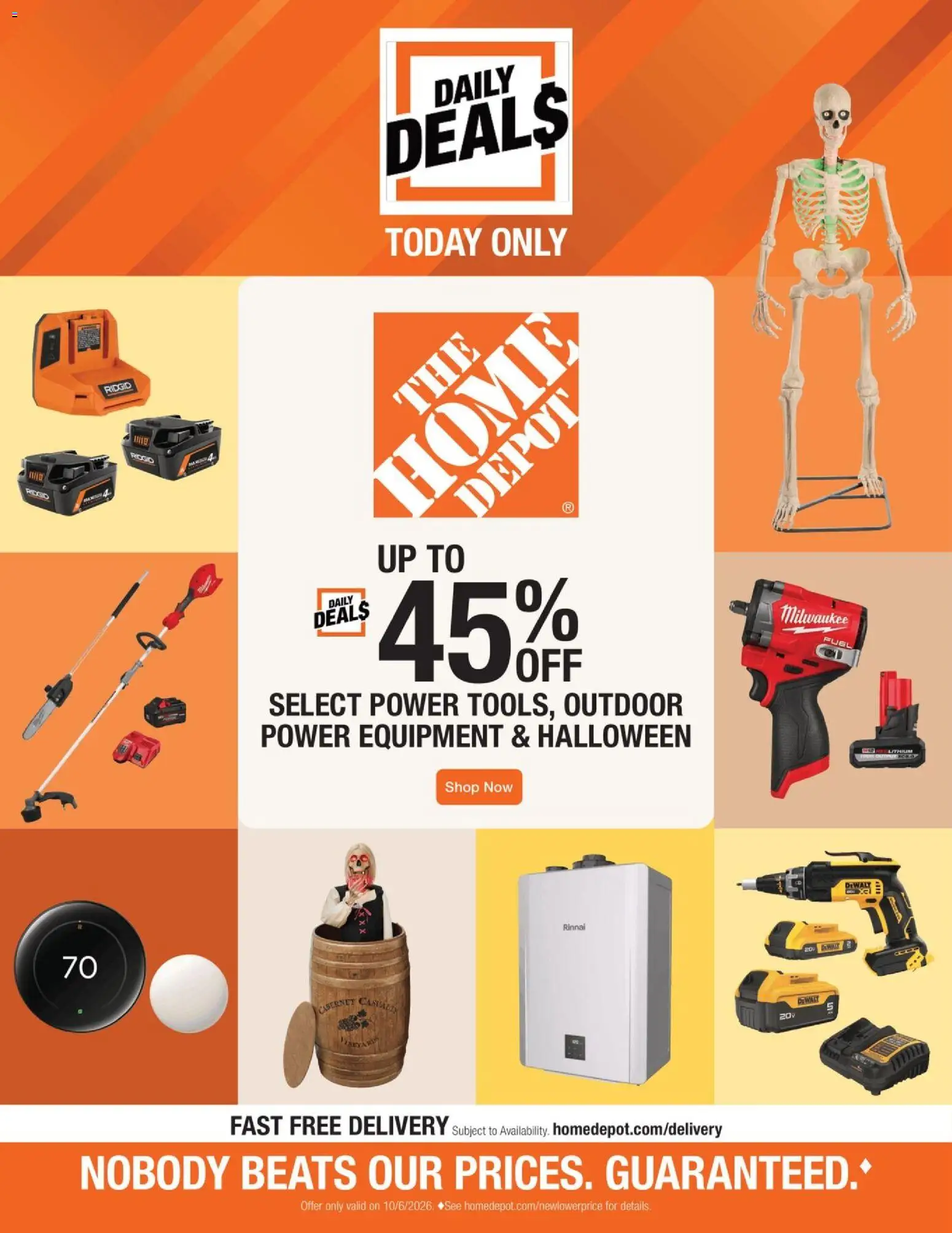 Ad Preview of Home Depot Home Depot Ad from 10/06/2026