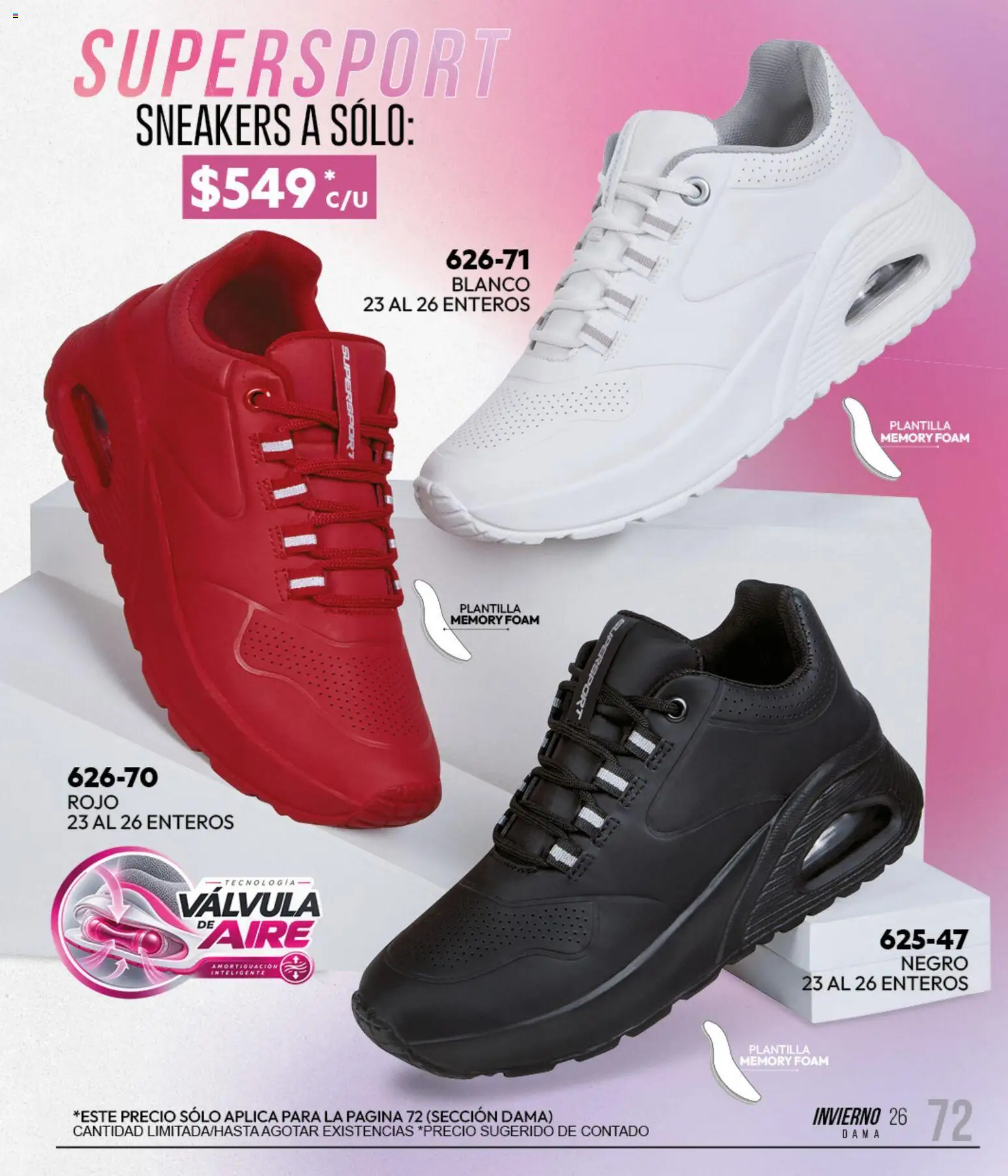 Vista previa las ofertas de la tienda Cklass - Cklass catálogo Sportbrands Dama Invierno desde el 11/09/2026 