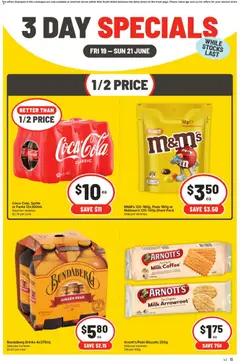 Preview of catalogue IGA 3 Day Specials NSW Medium V2 from shop IGA valid 19/06/2026