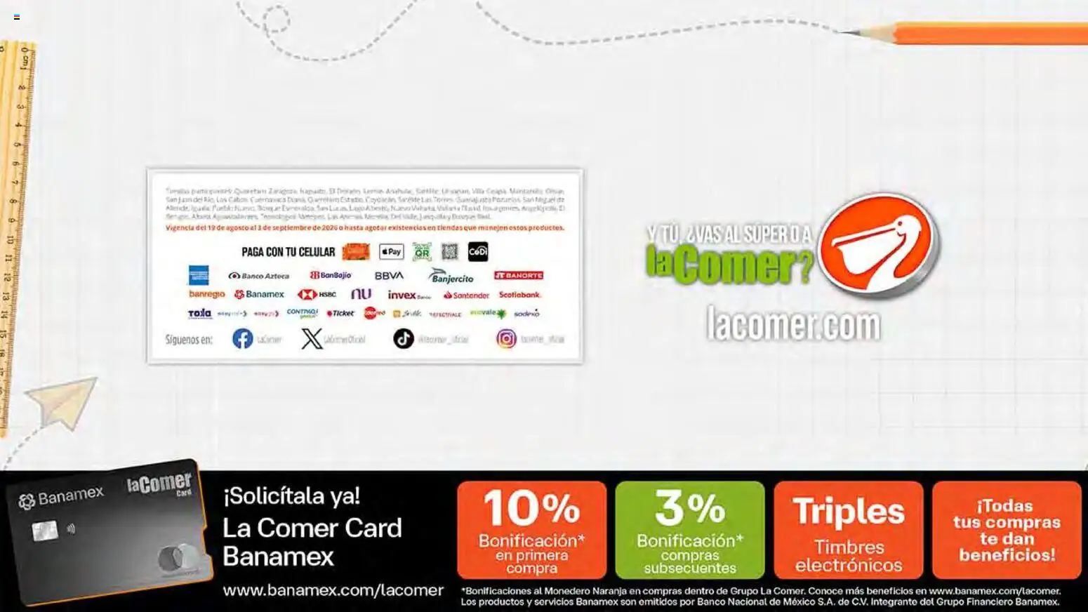 Vista previa las ofertas de la tienda La Comer - La Comer folleto desde el 19/08/2026 