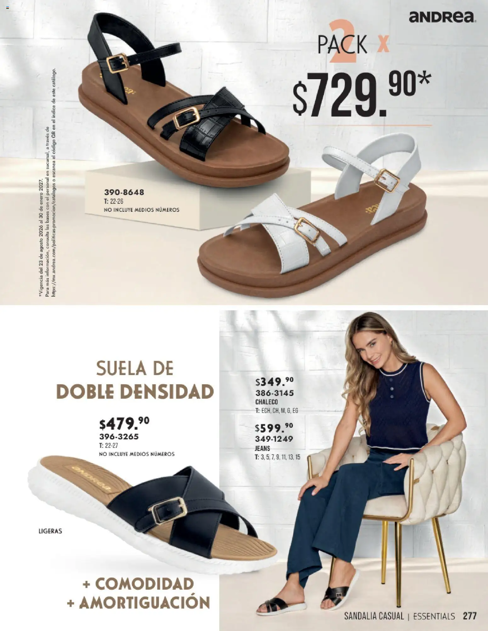 Vista previa las ofertas de la tienda Andrea - Andrea catálogo Otoño Invierno desde el 23/08/2026 