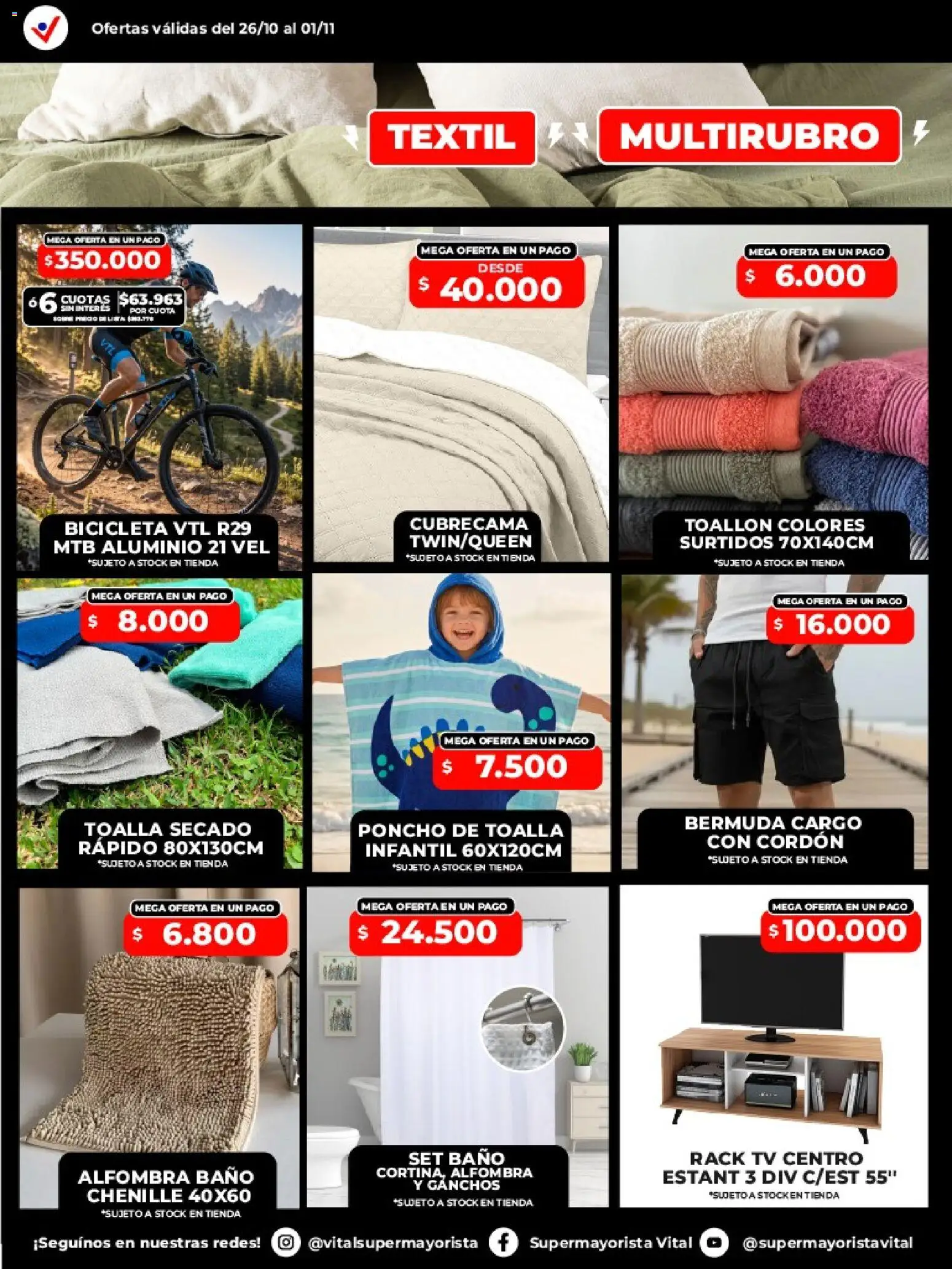 Vista previa del folleto de la tienda Vital válido desde el 26/10/2026 