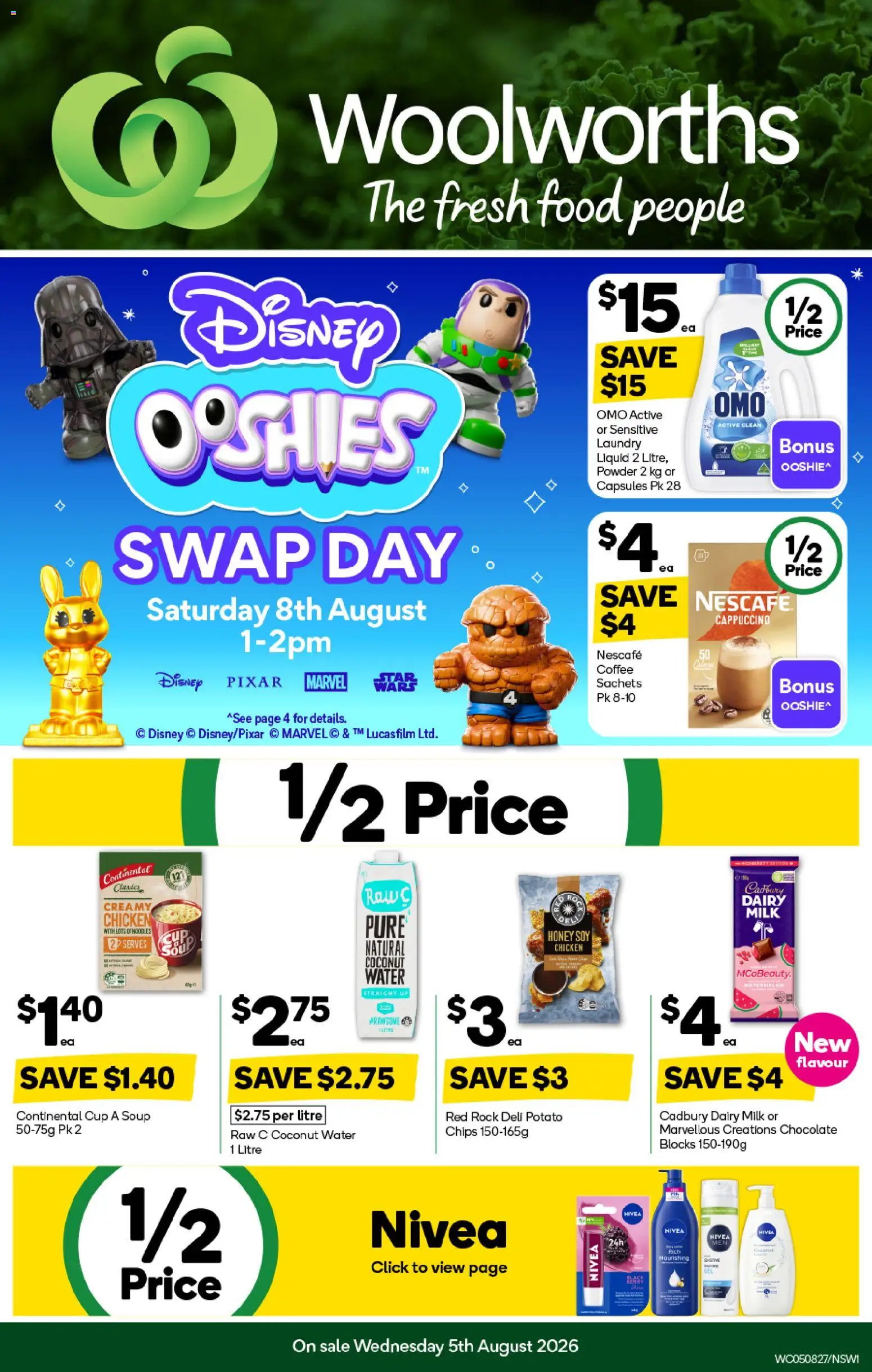 Preview of catalogue Woolworths catalogue from shop Woolworths valid 05/08/2026