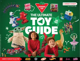 Un aperçu du dépliant Canadian Tire flyer - The Ultimate Toy Guide du magasin Canadian Tire est valide à partir 29 oct. 2026